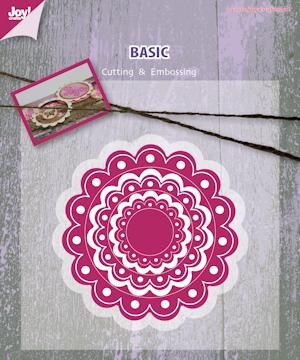 Snijmal - Joy! Crafts - Basic: Ronde Schulprand - 6002/0401