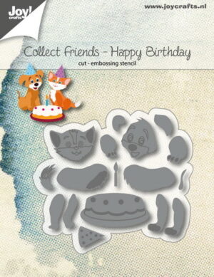 Snijmal - Joy! Crafts - Collect Friends: Happy Birthday - 6002/1185
