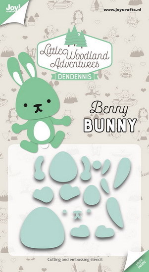 Snijmal - Joy! Crafts - Little Woodland Adventures: Benny Bunny - 6002/3126