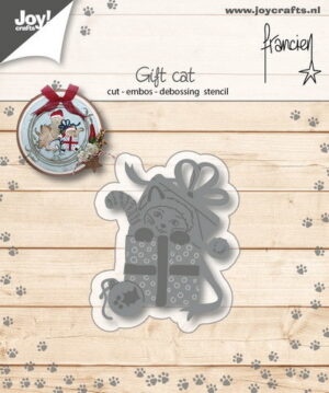 Snijmal - Joy! Crafts - Gift Cat - 6002/1140