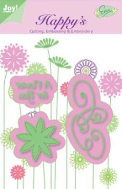 Snijmal - Joy! Crafts - Happy's: A Flower For You - 6002/1103