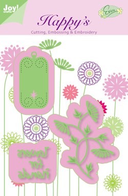 Snijmal - Joy! Crafts - Happy's: Flowers for Friends - 6002/1106