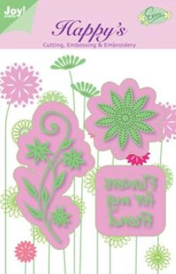 Snijmal - Joy! Crafts - Happy's: Flowers For My Friend - 6002/1101