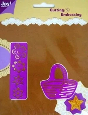 Snijmal - Joy! Crafts - Mery Mand met Bloemen - 6002/0085