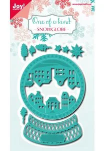 Snijmal - Joy! Crafts - One of a Kind: Snowglobe - 6002/0926