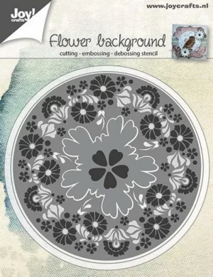 Snijmal - Joy! Crafts - Flower Background - 6002/0565