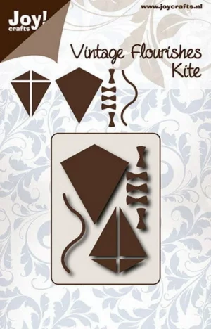Snijmal - Joy! Crafts - Vintage Flourishes: Kite - 6003/0073