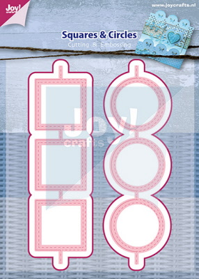 Snijmal - Joy! Crafts - Squares & Circles - 6002/0448