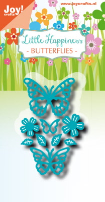 Snijmal - Joy! Crafts - Little Happiness: Butterflies - 6002/1302