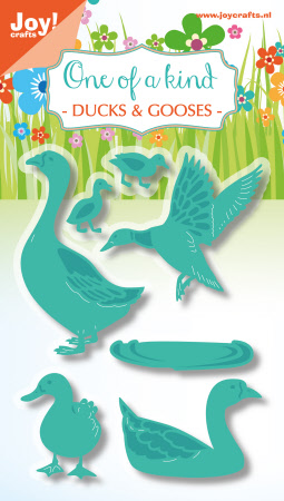 Snijmal - Joy! Crafts - One of a Kind: Ducks & Gooses - 6002/0932