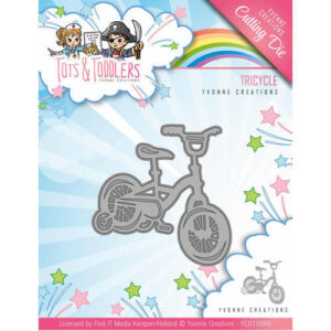 Snijmal - Yvonne Creations - Tots and Toddlers - Tricycle - YCD10095