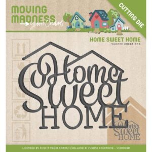 Snijmal - Yvonne Creations - Moving Madness - Home Sweet Home - YCD10098