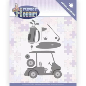 Snijmal - Yvonne Creations - Funky Hobbies - Golf - YCD10229