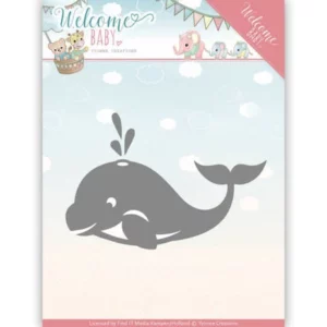 Snijmal - Yvonne Creations - Welcome Baby - Little Orca - YCD10139