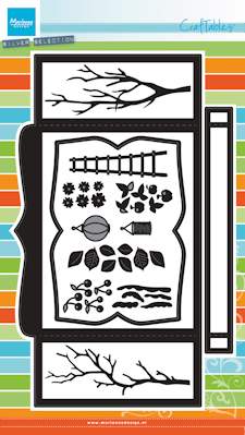 Snijmal - Marianne Design - Stencil Box Card - CR1374