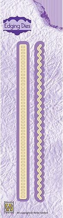 Snijmal - Nellie Snellen - Edging Dies: Decoration Border 5 - ED009