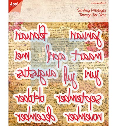 Snijmal - Joy! Crafts - Sending Messages Through The Year - 6002/0461