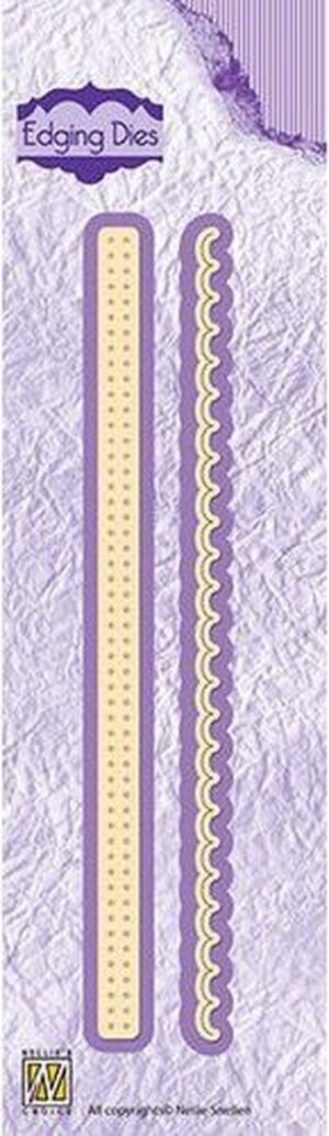Snijmal - Nellie Snellen - Edging Dies: Decoration Border 4 - ED008