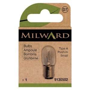 Milward Gloeilamp Push-In Type A - Small (20 x 48 mm)