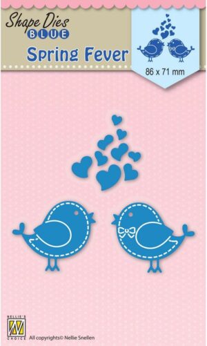 Snijmal - Nellie Snellen - Shape Dies Blue: Spring Fever - SDB034