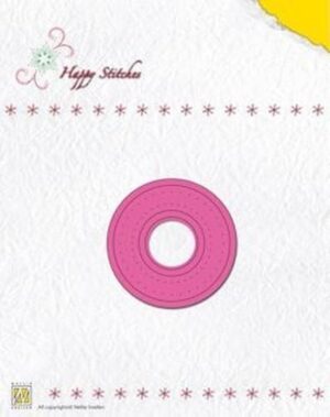 Snijmal - Nellie Snellen - Happy Stitches: Circle - HSD005