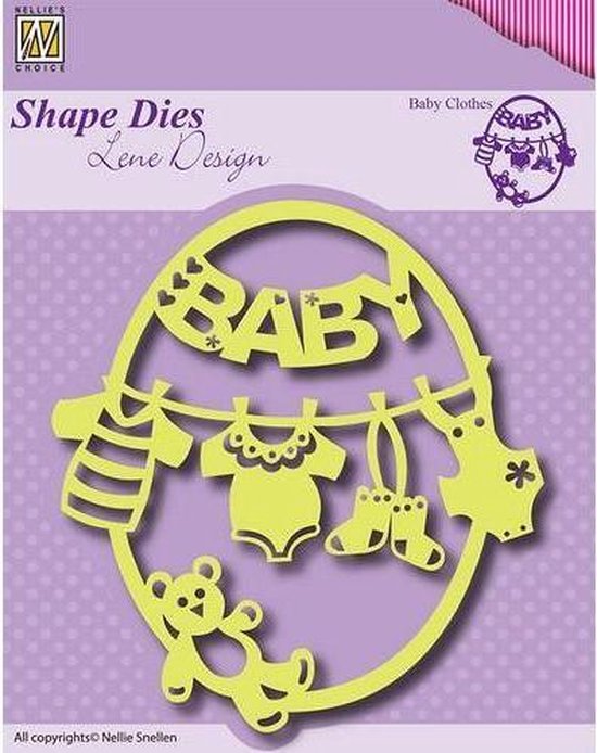 Snijmal - Nellie Snellen - Lene Design: Baby Clothes - SDL012