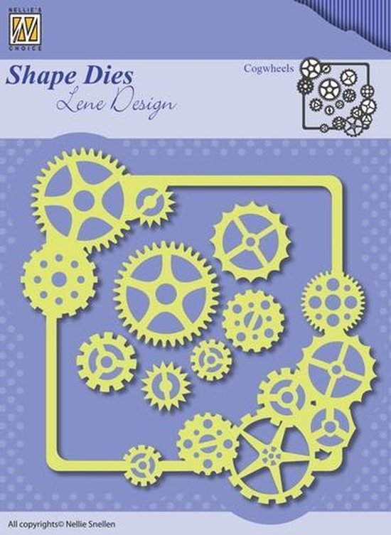 Snijmal - Nellie Snellen - Lene Design: Cogwheels - SDL038