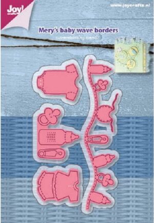 Snijmal - Joy! Crafts - Mery's baby Wave Borders - 6002/1216