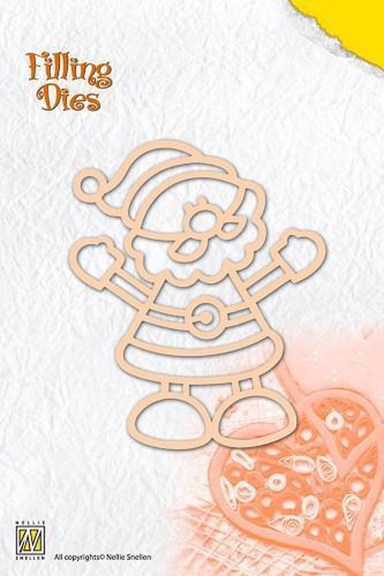 Snijmal - Nellie Snellen - Filling Dies: Santa - QD006