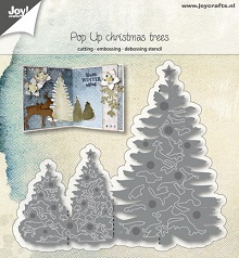Snijmal - Joy! Crafts - Pop Up Christmas Trees - 6002/0985