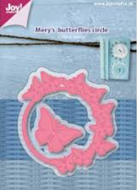 Snijmal - Joy! Crafts - Mery's Butterflies Circle - 6002/1075