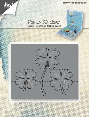 Snijmal - Joy! Crafts - Pop Up 3D Clover - 6003/2016