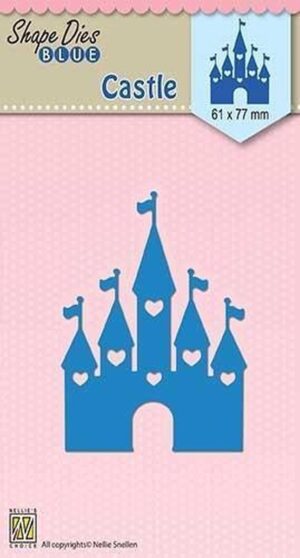 Snijmal - Nellie Snellen - Shape Dies Blue: Castle - SDB040