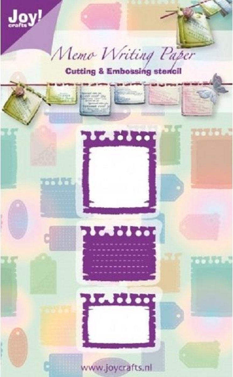 Snijmal - Joy! Crafts - Memo Writing Paper - 6002/0247
