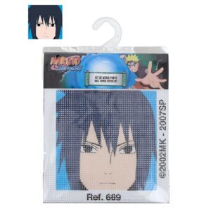 Borduurpakket voorgedrukt Naruto Shippuden Sasuke Uchiha