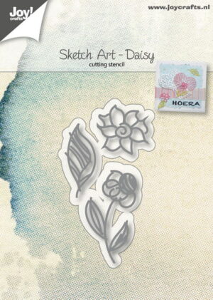 Snijmal - Joy! Crafts - Sketch Art: Daisy - 6002/1036