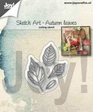 Snijmal - Joy! Crafts - Sketch Art: Autumn Leaves - 6002/1356