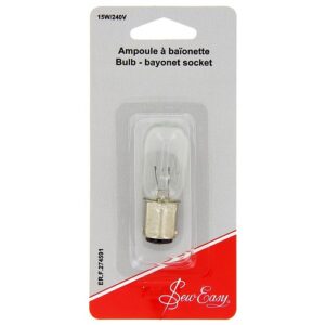 Reservelampje Naaimachine Bajonet 15W/240V
