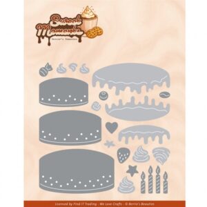 Snijmal - Berrie's Beauties - Sweet Moments: Stack Pie Party - BBD10089