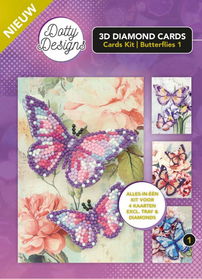 Dotty Designs 3D Diamond Painting Basic Kit - Afbeelding 2