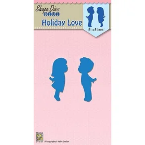 Snijmal - Nellie Snellen - Shape Dies Blue: Holiday Love - SDB048