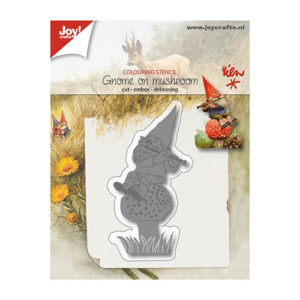 Snijmal - Joy! Crafts - Gnome on Mushroom - 6002/1209