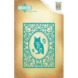 Snijmal - Nellie Snellen - Frame Dies: Wise Owl - VIND027