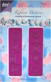 Snijmal - Joy! Crafts - Ribbon Buttons - 6002/0132