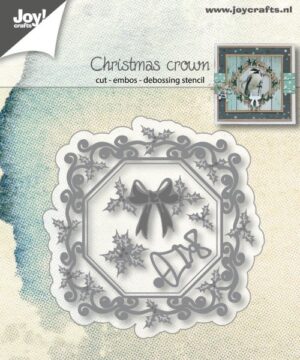 Snijmal - Joy! Crafts - Christmas Crown - 6002/1340