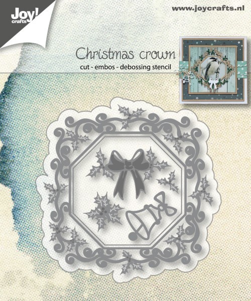 Snijmal - Joy! Crafts - Christmas Crown - 6002/1340