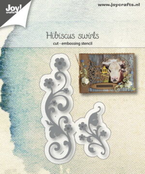 Snijmal - Joy! Crafts - Hibiscus Swirls - 6002/1227