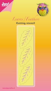 Snijmal - Joy! Crafts - Leaves / Feathers Groot - 6002/3002