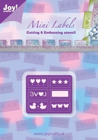 Snijmal - Joy! Crafts - Mini Labels - 6002/0180