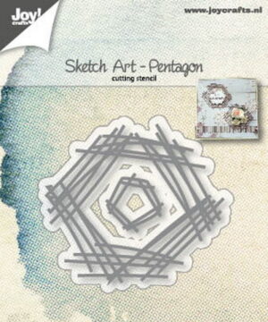 Snijmal - Joy! Crafts - Sketch Art: Pentagon - 6002/1245